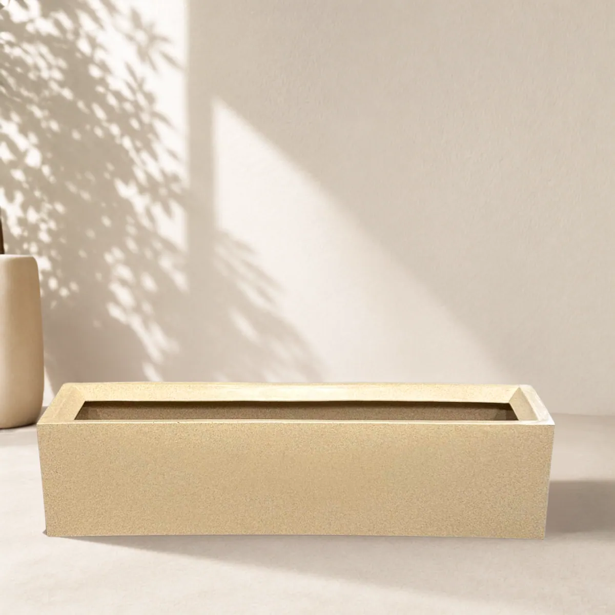 Maceta jardinera rectangular